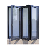 Aluminum folding windows